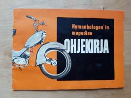 Nymanbolagen&#039;in mopedien ohjekirja ja takuutodistus, 1965