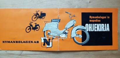 Nymanbolagen&#039;in mopedien ohjekirja ja takuutodistus, 1965