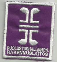 Puolustushallinnon _Rakennuslaitos -   hihamerkki