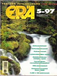 Erä 20 vuotta 1997 - Erä N:o 5, 1997. Uutuusviehet ja -patruunat, kuivamuonat, retkikeittimet testissä, SAKO M92, 7,62 x 39 patruunat. Katso sisällys kuvista