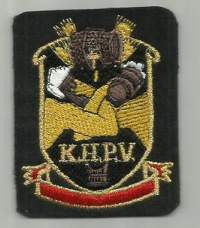 Kohtuullisen Hutikan Pyhä Veljeskunta (K.H.P.V.) -   hihamerkki