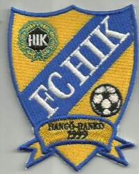 FC HIK Hanko -   hihamerkki kangasmerkki