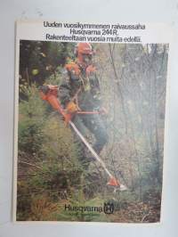 Husqvarna 244 R raivaussaha -myyntiesite / brochure