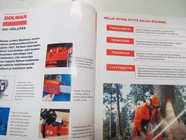 Dolmar moottorisahat -myyntiesite / brochure