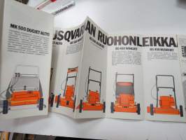 Husqvarna ruohonleikkurit -myyntiesite / brochure