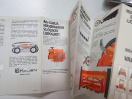 Husqvarna ruohonleikkurit -myyntiesite / brochure