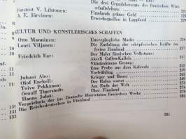 Waffenbruder Finnland - Ein Buch für die Deutschen Soldaten in Finnland -Saksan liittolaisen Suomen esittelyä saksalaisille sotilaille 1942, kirja painettu Suomessa!