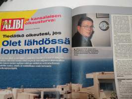 Alibi 2000 nr 1, Jammun haastattelu, Pietarsaari pommimies, Tappajavanki Jamina, 15-vuotias sarjaraiskaaja riehui, 90-luvun poliisisurmat, Turun paistinpannusurma