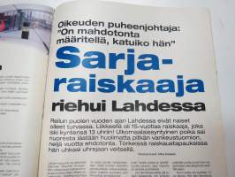 Alibi 2000 nr 1, Jammun haastattelu, Pietarsaari pommimies, Tappajavanki Jamina, 15-vuotias sarjaraiskaaja riehui, 90-luvun poliisisurmat, Turun paistinpannusurma