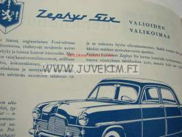 Ford henkilöautot 1955