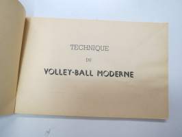Technique du volley-ball moderne (lentopallo, tekniikkaa)