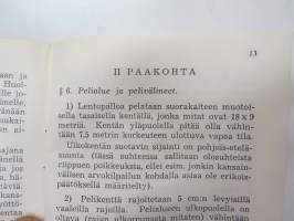 Lentopallopelin säännöt