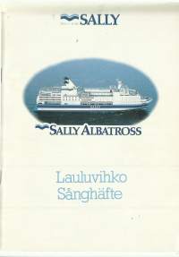 Sally Albatross Lauluvihko -merelle 1986