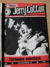 Jerry Cotton 8 /1983 murhaajan muistikirja
