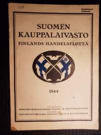 Suomen Kauppalaivasto 1944. Julkaisija Merenkulkuhallituksen tilasto- ja rekisteritoimisto.