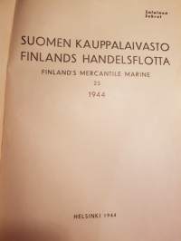 Suomen Kauppalaivasto 1944. Julkaisija Merenkulkuhallituksen tilasto- ja rekisteritoimisto.