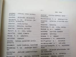 Saksalais-suomalainen sotilassanasto 1978 -german-finnish military dictionary