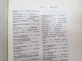 Saksalais-suomalainen sotilassanasto 1978 -german-finnish military dictionary