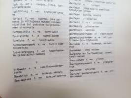 Saksalais-suomalainen sotilassanasto 1978 -german-finnish military dictionary