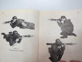 Panssarintorjuntaohjesääntö I osa (PstO I) Kevyt sinko -finnish army rocket launcher manual