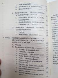 Suojelulääkintäopas (Slulääk-opas) 1961 -finnish army rules for medical care