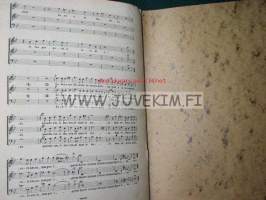 Requiem. Messa da Requiem. Painettu 1944. Turun NMKY:n mieskuoron ohjelmistoa 1897