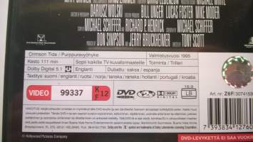 Purppuravyöhyke DVD - elokuva