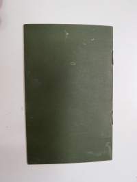 Kojonjoen Osuuskassa - Säästökirja nr 1116 9/193, 20.5.1935, Aune Manner -bank record book