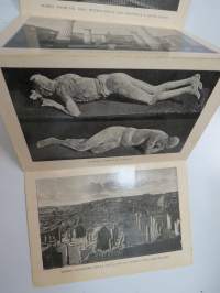 Pompeiji / Pompei -kuvasarja matkaoppaasta / set of photograps from travel guide