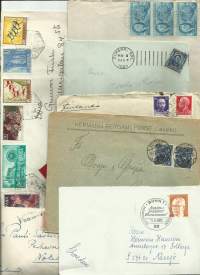 Ulkomailta Suomeen tullutta postia alk 1907 yht n