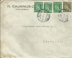 R. Cajanus Ylivieska   1945  firmakuori