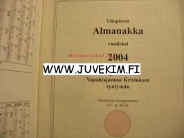 Almanakka 2004  (Yliopiston almanakka)