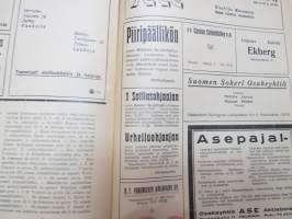 Suojeluskuntalaisen lehti 1924 nr 20, kansikuva Amiraali Niilo Ehrensköld, Suojeluskuntalaivaston koulutus, ym. -National Guard magazine