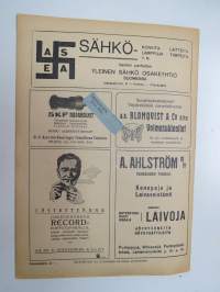 Suojeluskuntalaisen lehti 1924 nr 20, kansikuva Amiraali Niilo Ehrensköld, Suojeluskuntalaivaston koulutus, ym. -National Guard magazine