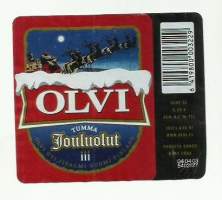 Tumma III Jouluolut  -  olutetiketti