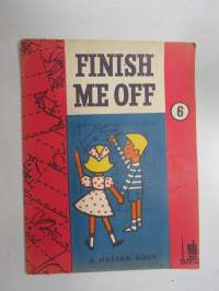 Finish me off - colouring book -värityskirja