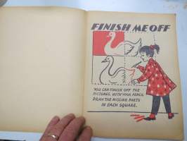 Finish me off - colouring book -värityskirja