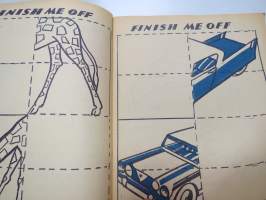 Finish me off - colouring book -värityskirja
