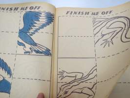 Finish me off - colouring book -värityskirja