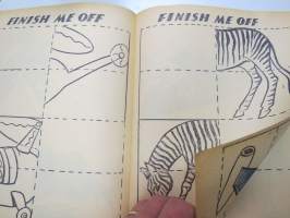 Finish me off - colouring book -värityskirja