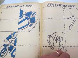 Finish me off - colouring book -värityskirja