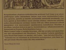 Luther ennen luterilaisuutta. Martti Lutherin ajattelun vaiheita vuoteen 1525