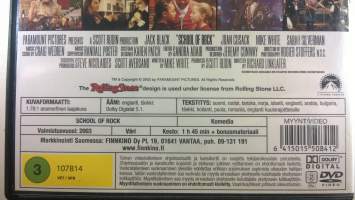 School of rock DVD - elokuva