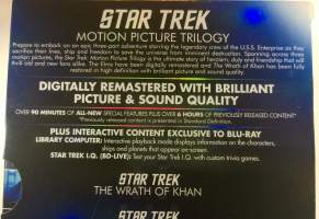 Star Trek - Motion Picture Trilogy (William Shatner) Blu-ray - elokuva