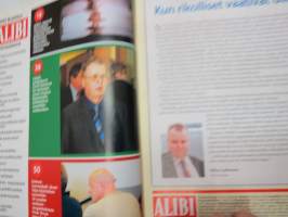 Alibi 2005 nr 3, Virpi Butt, Lauri Johansson NBK-jengi, Kavaltaja Matias Suomela, Nurmeksen viinamafia, Risto Toivanen Iisalmi, Tampere Villilä hevostallisurma