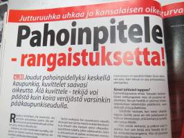 Alibi 2005 nr 3, Virpi Butt, Lauri Johansson NBK-jengi, Kavaltaja Matias Suomela, Nurmeksen viinamafia, Risto Toivanen Iisalmi, Tampere Villilä hevostallisurma