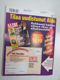 Alibi 2005 nr 3, Virpi Butt, Lauri Johansson NBK-jengi, Kavaltaja Matias Suomela, Nurmeksen viinamafia, Risto Toivanen Iisalmi, Tampere Villilä hevostallisurma