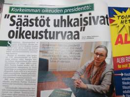 Alibi 2006 nr 2, Nuori murhamies Jani Lötjönen, Riihimäen kapinavangit, 13-vuotias hyväksikäytetty Miia, Petri Ropponen syyttömästi vankilassa, Puukolla 12 kertaa