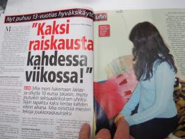 Alibi 2006 nr 2, Nuori murhamies Jani Lötjönen, Riihimäen kapinavangit, 13-vuotias hyväksikäytetty Miia, Petri Ropponen syyttömästi vankilassa, Puukolla 12 kertaa