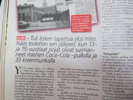Alibi 2006 nr 2, Nuori murhamies Jani Lötjönen, Riihimäen kapinavangit, 13-vuotias hyväksikäytetty Miia, Petri Ropponen syyttömästi vankilassa, Puukolla 12 kertaa